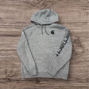 Carhartt Heather Gray Relaxed Fit Hoodie